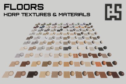 FLOORS HDRP - Texture Maps & Materials