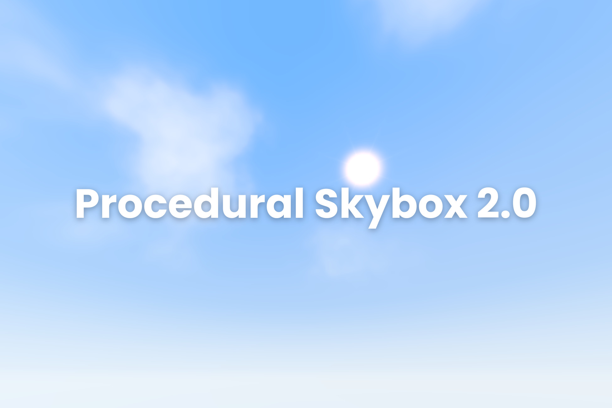 Procedural Skybox 2.0 | 2D Sky | Unity Asset Store