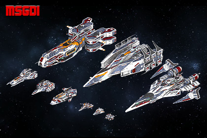 Spaceship Fleet Reinforcement Collection IV
