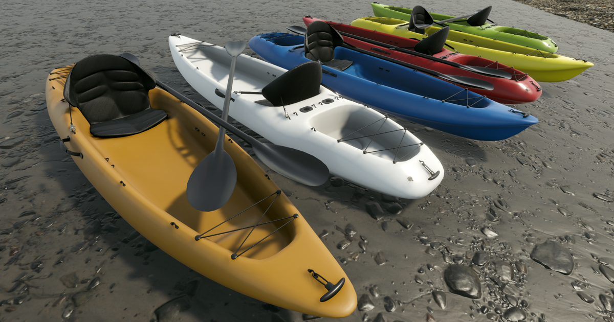 Kayak | 3D 해상 | Unity Asset Store