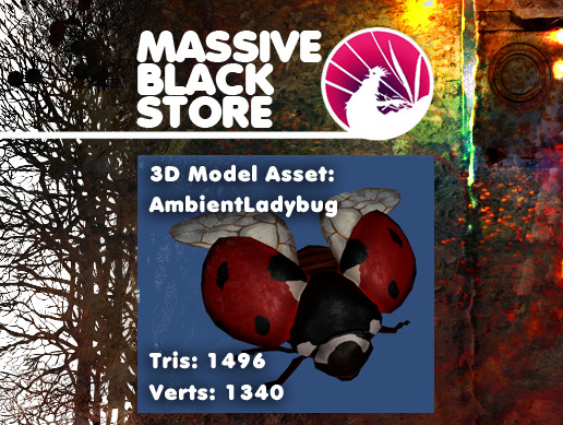Ambient Ladybug (w Anims)