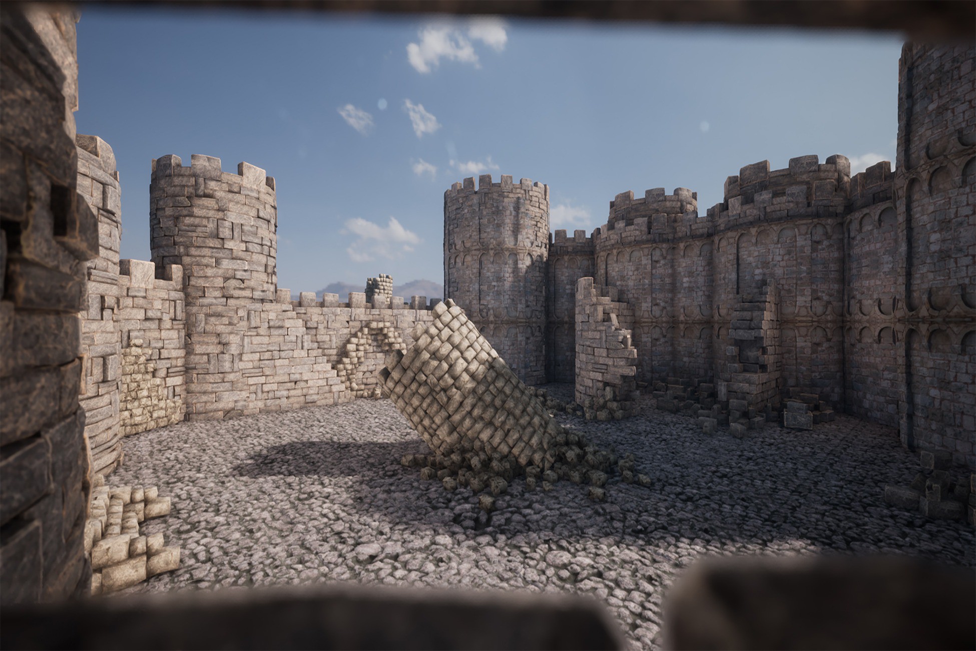 Ultimate Medieval Castle / Walls & Towers / 40+ Assets | 3D ...