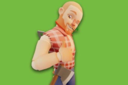 Woodman: Animated Character