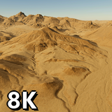 Mojave National Preserve Real-World Terrains 8K