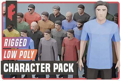 Low Poly Character Pack