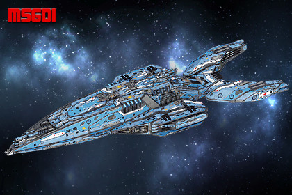 Spaceship Firelance Cruiser
