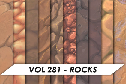 Stylized Textures - Vol 281 - Rocks