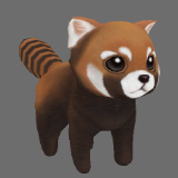3D Animate Lesser panda