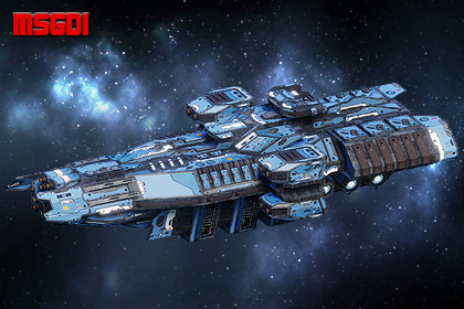 Spaceship Siege Battleship