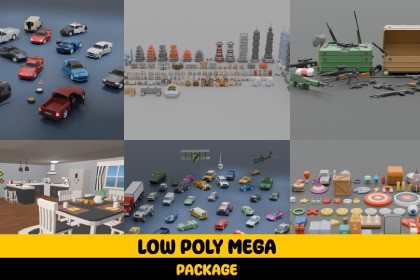 Low Poly Mega Pack
