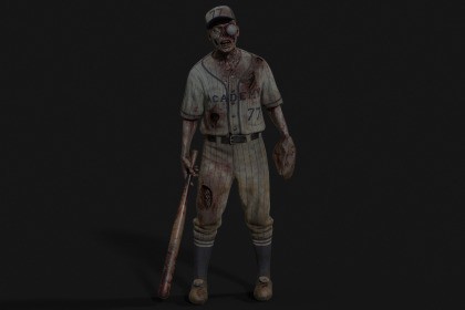 Baseballer — American School Zombie Collection