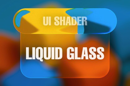 Liquid Glass UI Shader - Mobile/Desktop