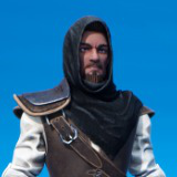 Man Warrior Character