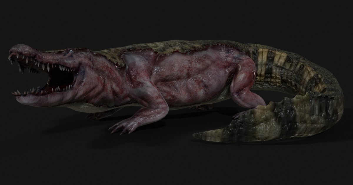 Crocodile — Zombie and Mutant Collection | Characters | Unity Asset Store