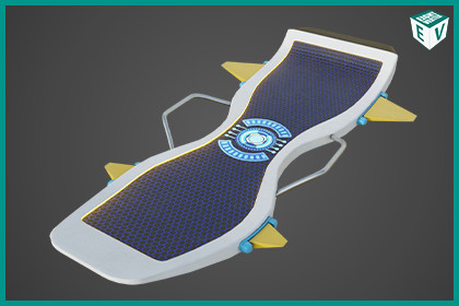 Sci Fi Hoverboard 7 URP HDRP Textures