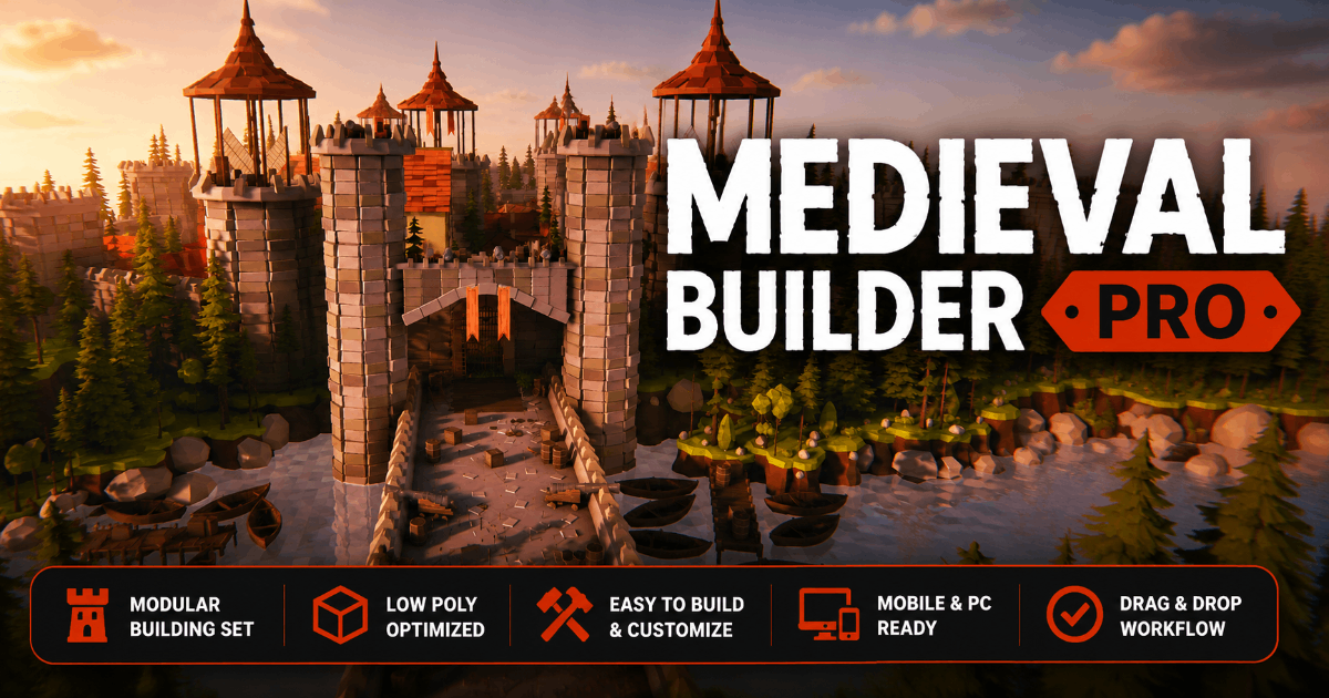 Medieval Builder Pro | 3D 环境 | Unity Asset Store