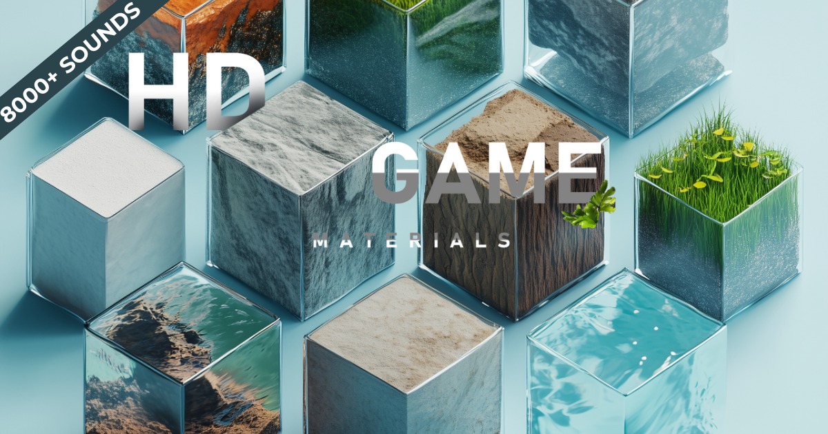Unity Audio Link Textures HD Game Materials | Audio Sound FX | Unity Asset Store