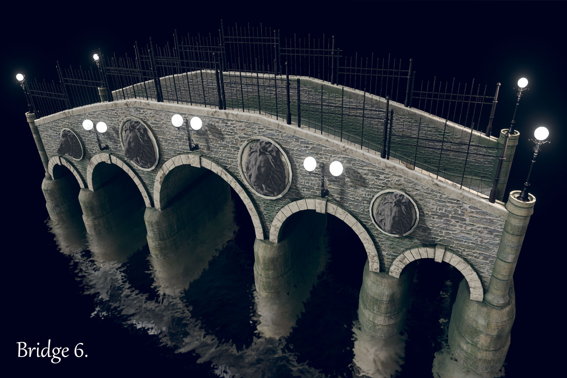 Bridge 6 | 3D Exterior | Unity Asset Store