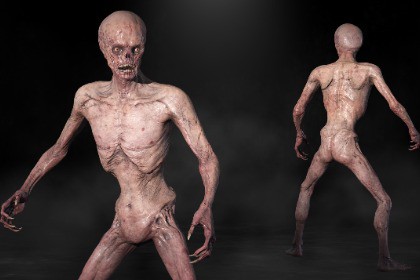 Zombie, Ghoul, Disfigured of wasteland