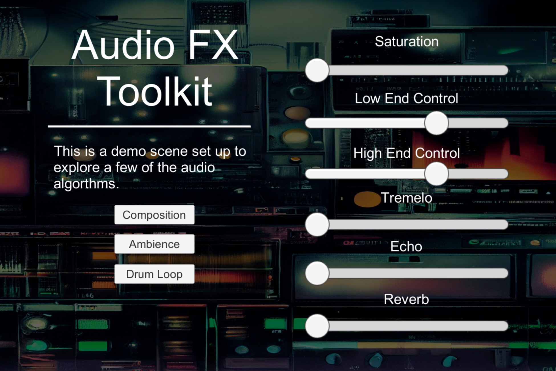 Audio Essentials Unity Audio FX Toolkit | Audio | Unity Asset Store