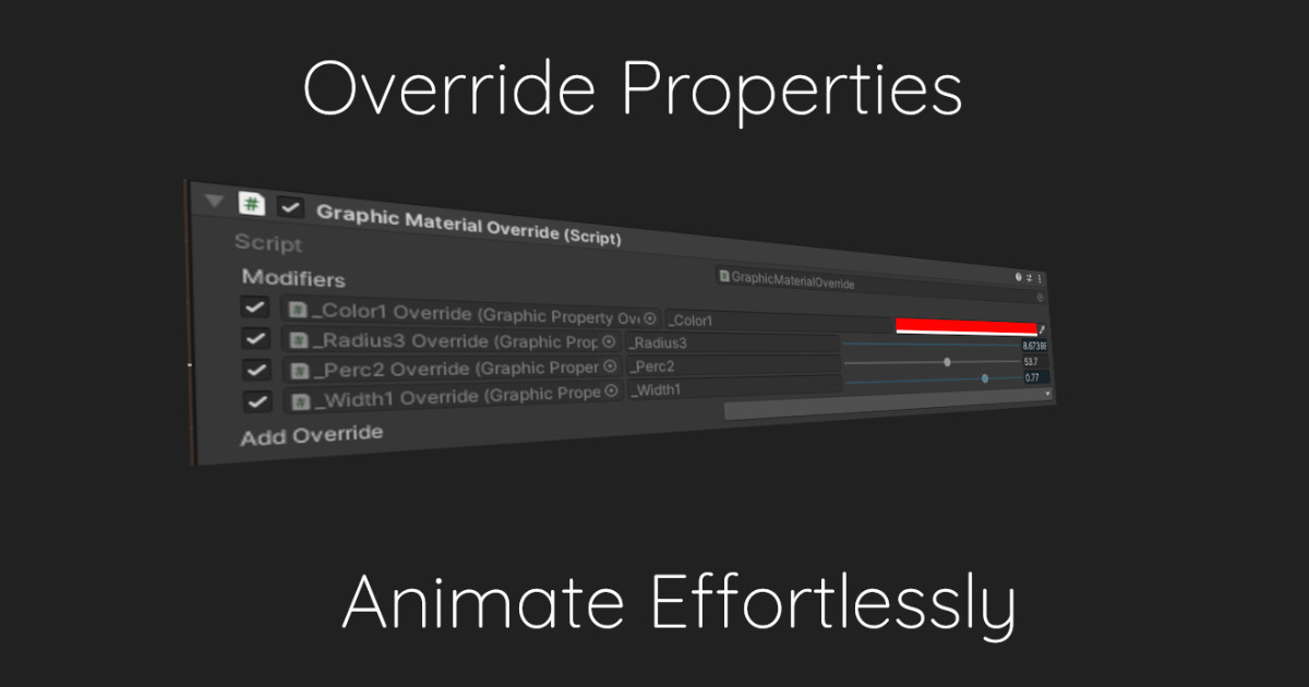 Animate UI Materials | 2D GUI | Unity Asset Store