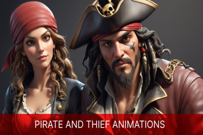 Pirate And Thief Animations