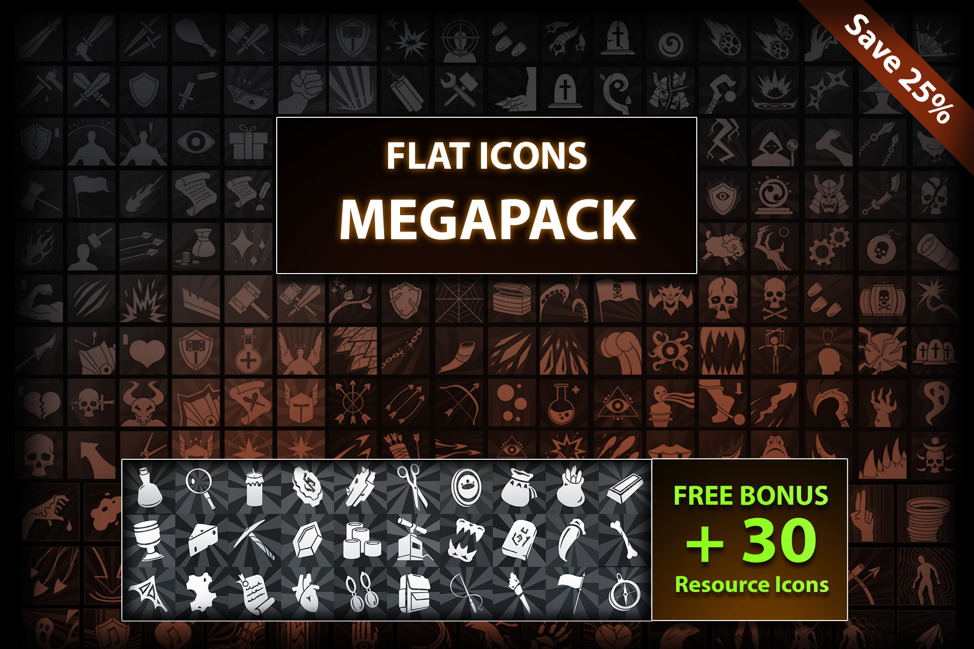 All Unity Icons Flat Icons Megapack | 2D Icons | Unity Asset Store