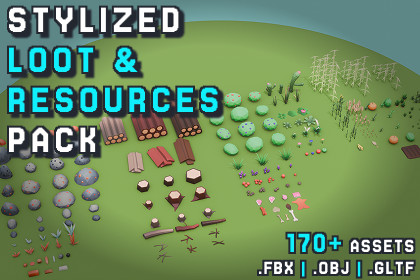 Stylized Loot & Resources Pack