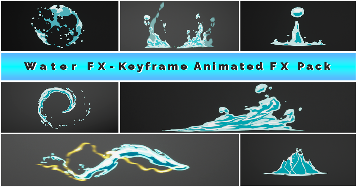 Water 2D FX | VFX | Unity Asset Store