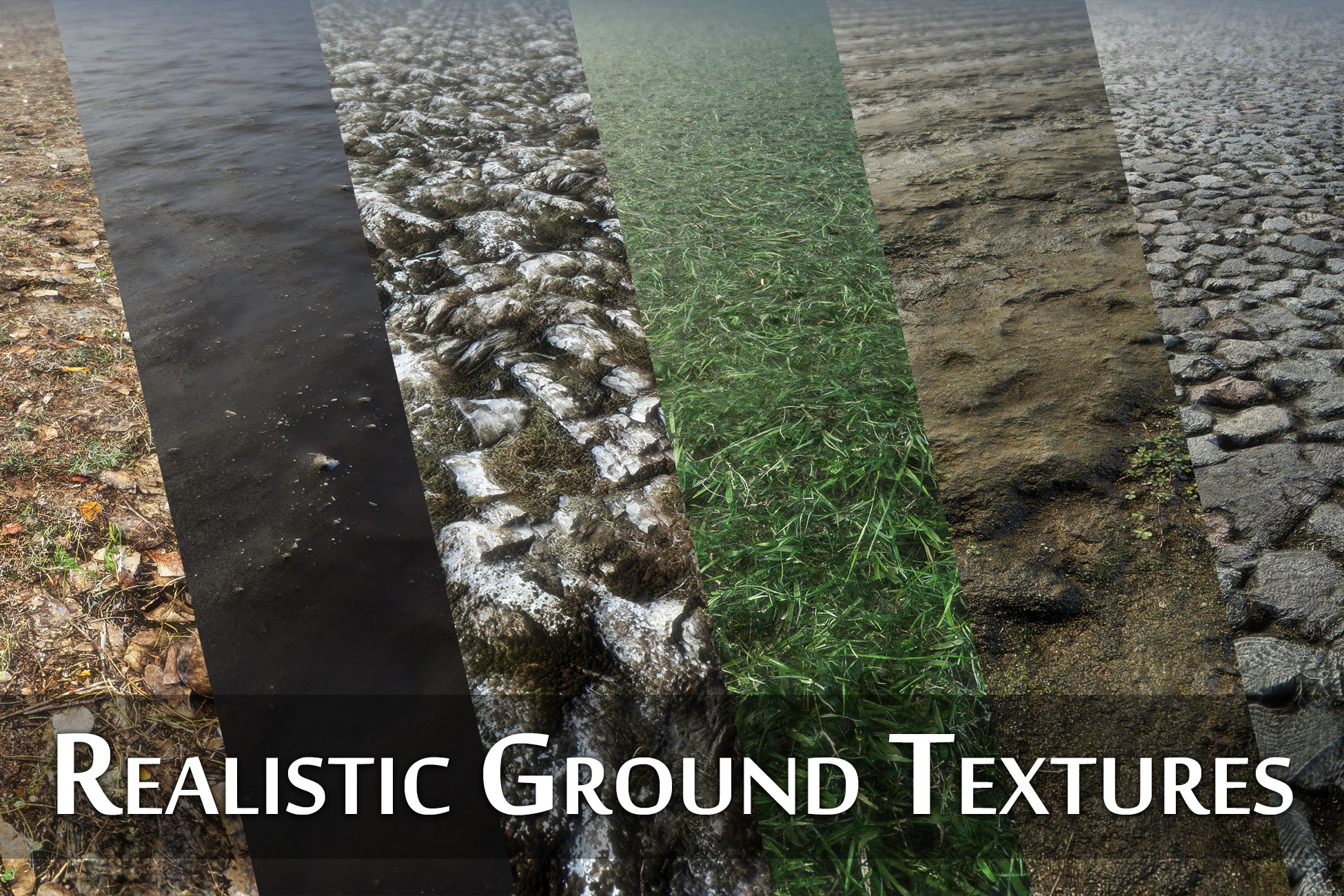 Realistic Ground Textures | 2D Nature | Unity Asset Store