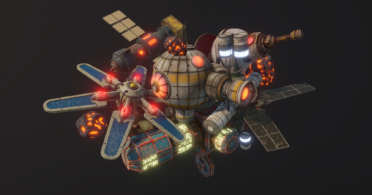 Space Unity Space Ships and Asteroids | 3D Space | Unity Asset Store