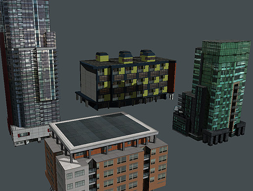 Urban Building Set 3 | 3D Urban | Unity Asset Store