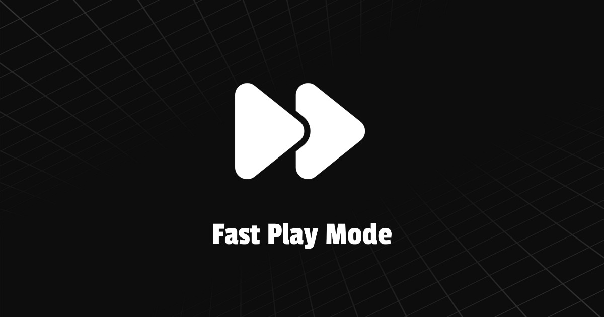 Fast Play Mode | Utilities Tools | Unity Asset Store