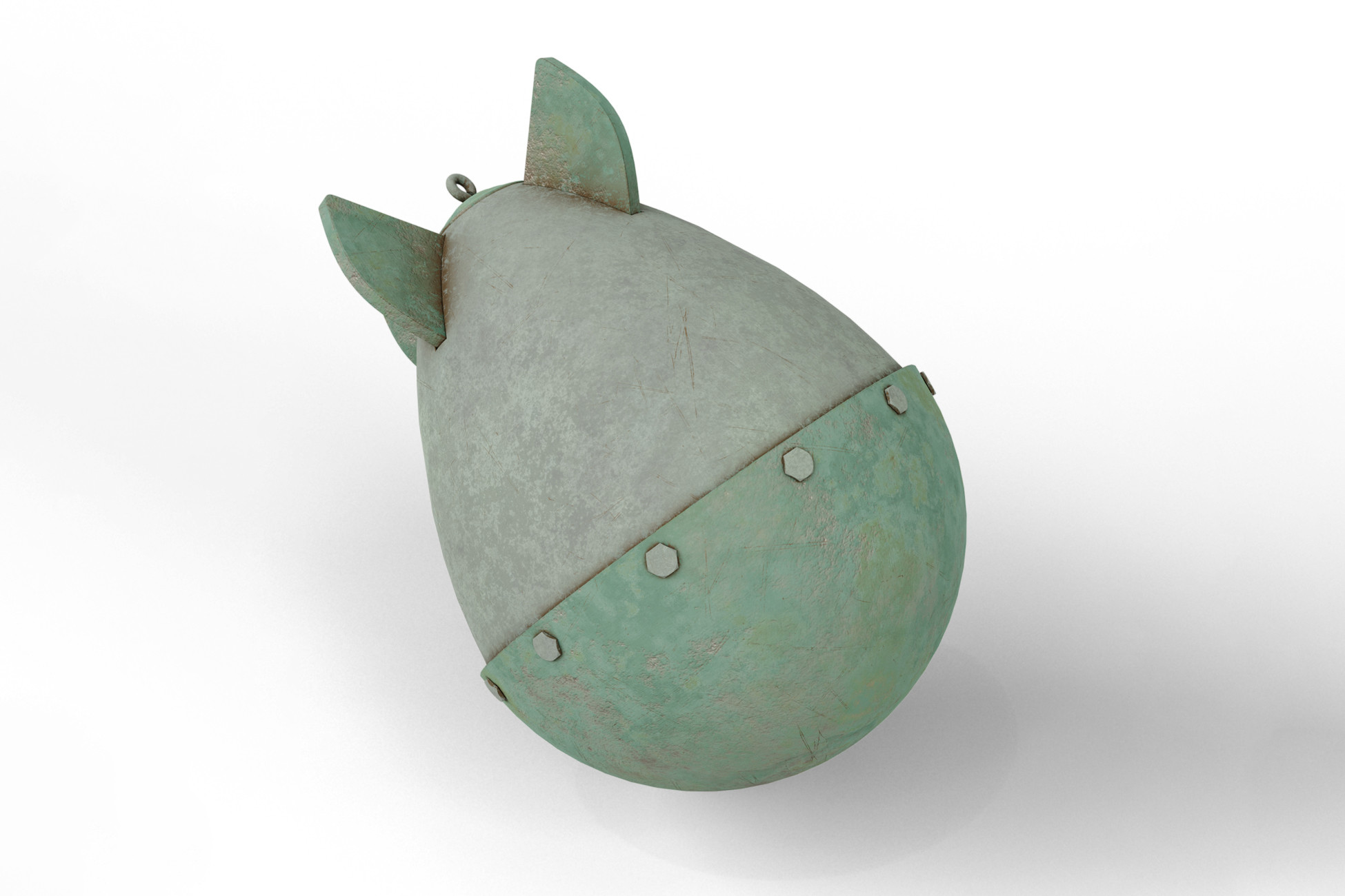 Nuclear Atom Metal Bomb | 3D Props | Unity Asset Store