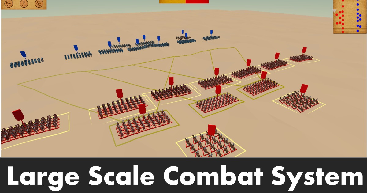 Large Scale Combat System - RTS Sieges | Systems | Unity Asset Store