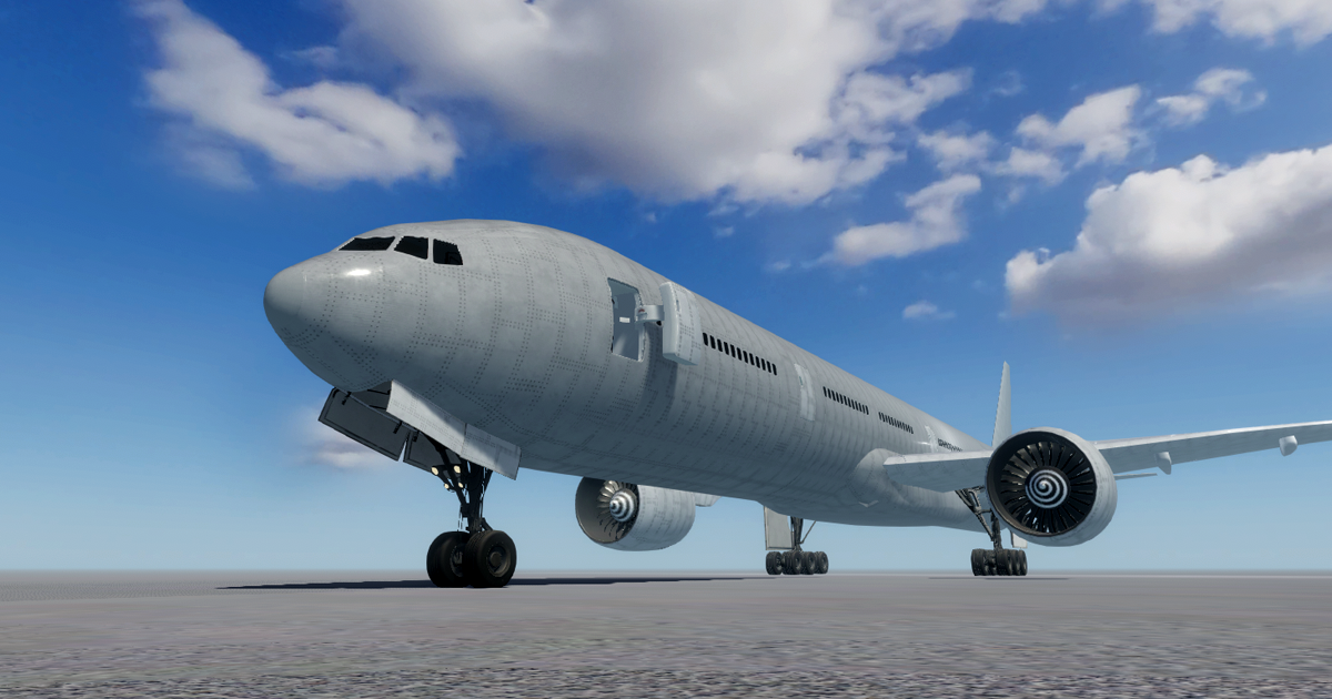Airliner - aircraft with interior | 3D Air | Unity Asset Store
