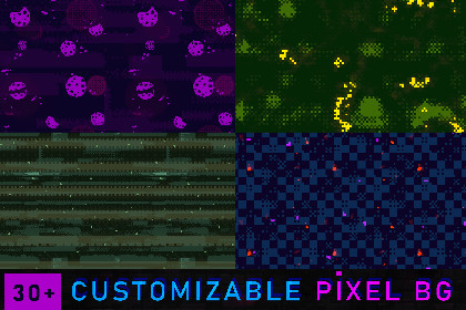 Pixel BG Shader