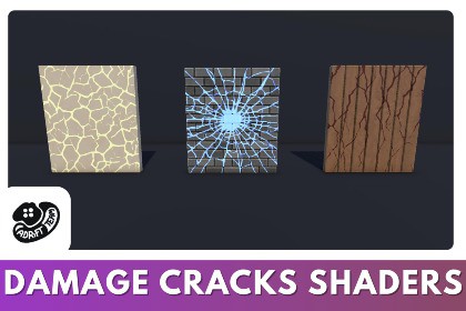 Damage Cracks Shaders