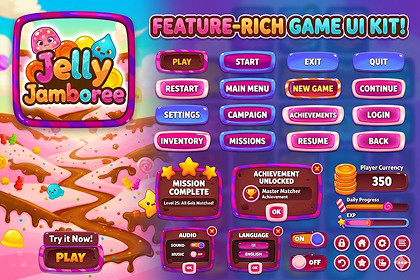 Jelly pack UI