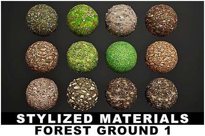 Stylized Materials - Forest Ground 1