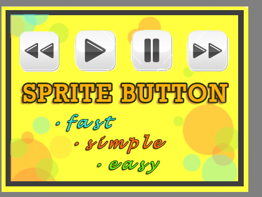 Sprite Button | GUI Tools | Unity Asset Store