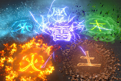VFX Graph - Elemental magic circles