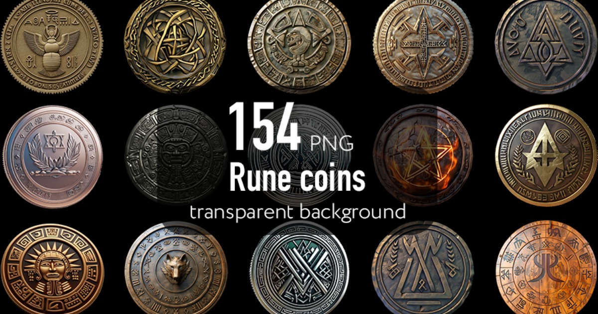 Rune Coins | 2D | Unity Asset Store