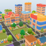 Cozy City - Chibi Stylized City Buildings 03