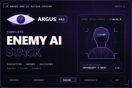 Argus Pro – Intelligent Enemy AI