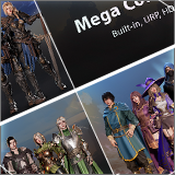 MMORPG Characters - Mega Collection - Warriors, Archers, Mages