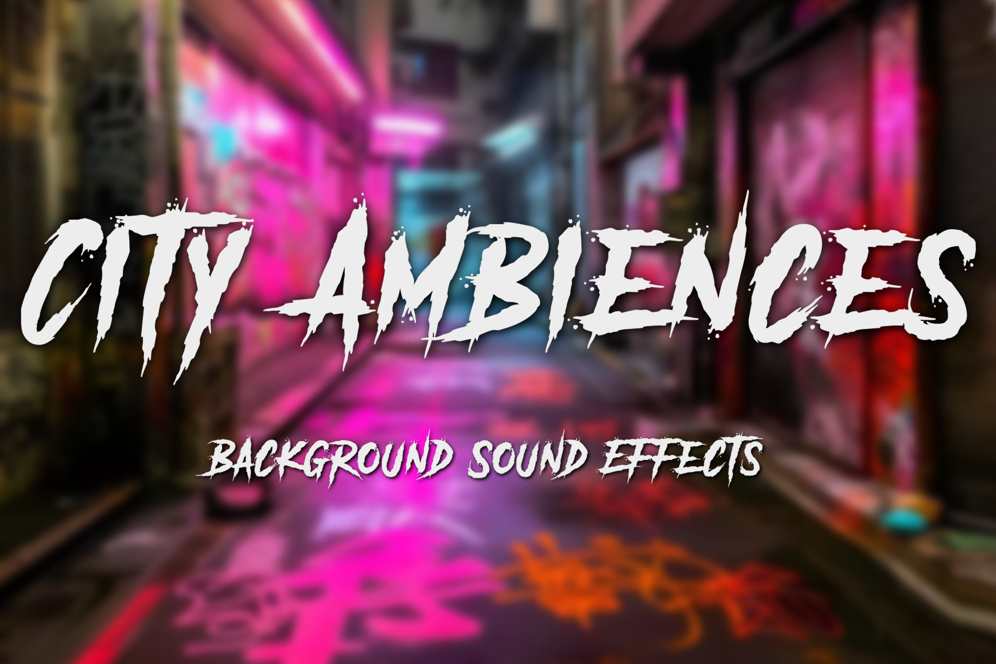 City Ambiences Audio Sound FX Unity Asset Store