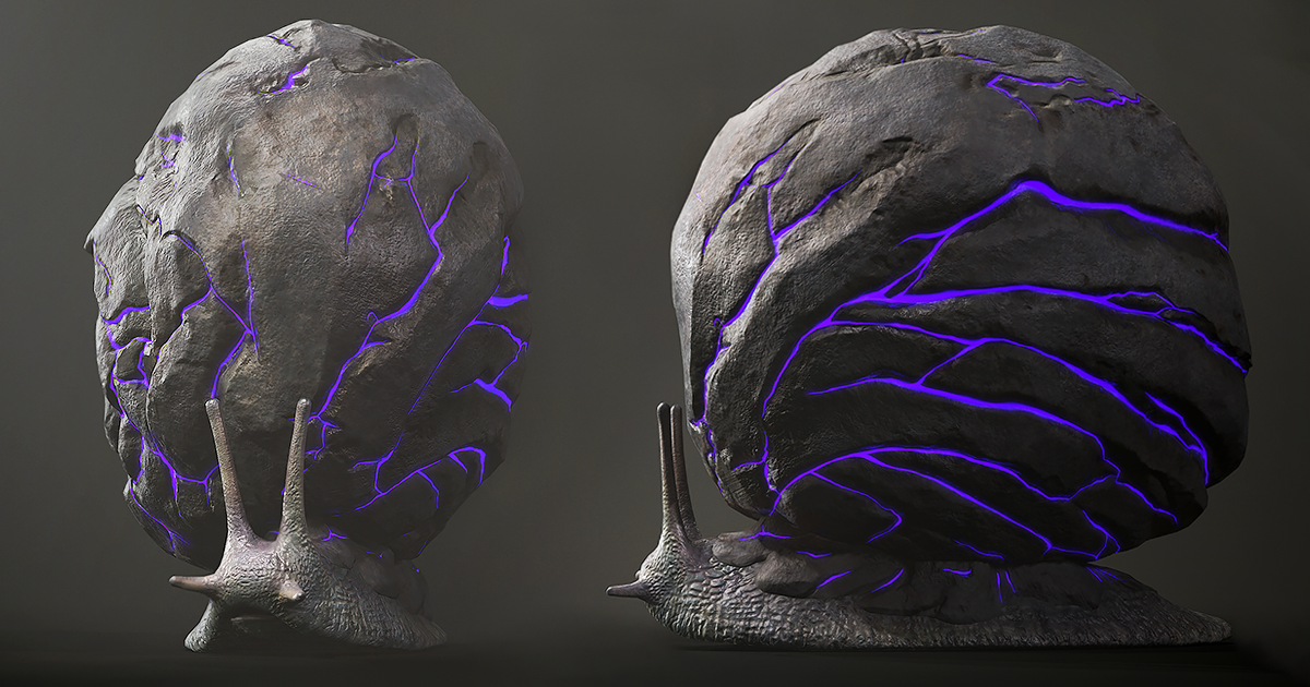 Land snail2 | Characters | Unity Asset Store