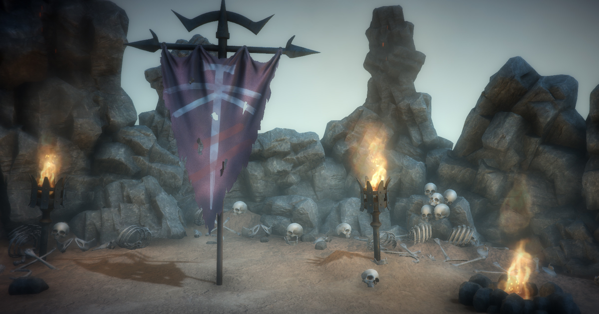 Orc Props Pack 3d Fantasy Unity Asset Store