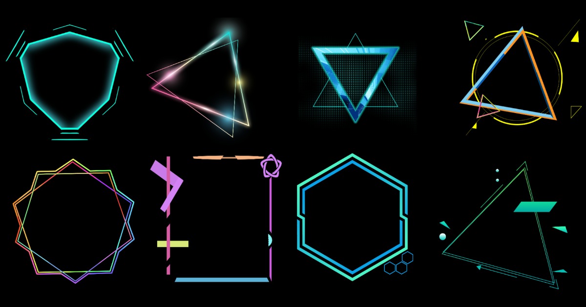 Square Frame For Unity 80 Sci-Fi Irregular Frame In One | 2D GUI | Unity Asset Store